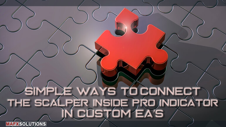 Simple using the Scalper Inside PRO indicator in custom EAs