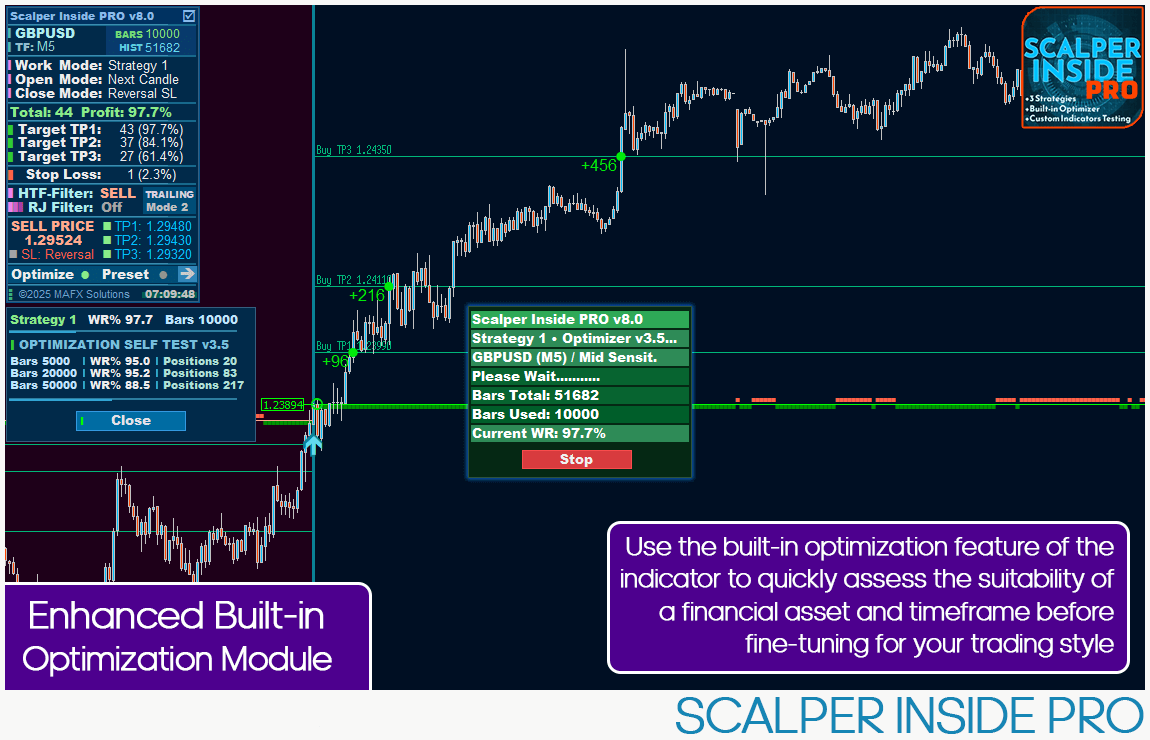 Enhanced built-in optimization module
